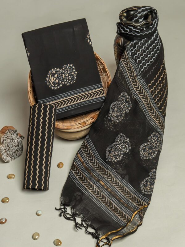 Divine’s Cotton suit set With Kota Doria Dupatta (DFHCKD502)
