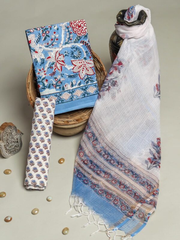 Divine’s Cotton suit set With Kota Doria Dupatta (DFHCKD507)
