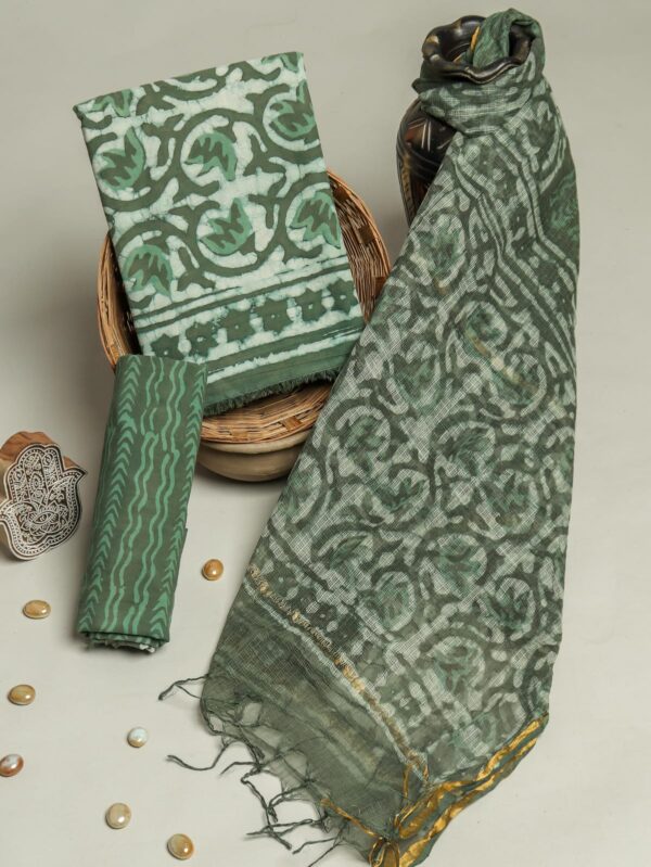 Divine’s Cotton suit set With Kota Doria Dupatta (DFHCKD513)