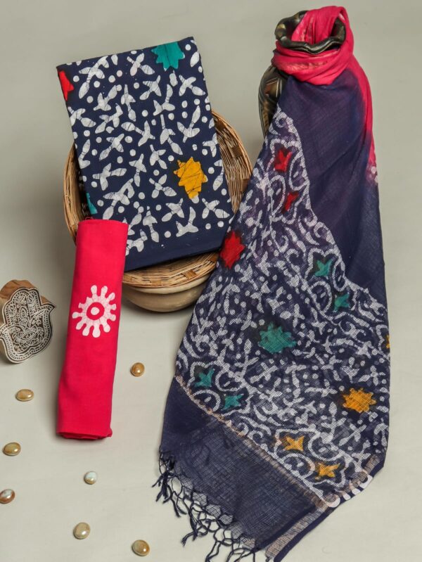 Divine’s Cotton suit set With Kota Doria Dupatta (DFHCKD514)