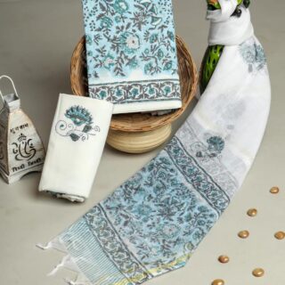 Divine’s Cotton suit set With Kota Doria Dupatta (DFHCKD521)