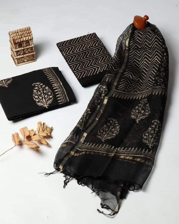 Divine’s Cotton suit set With Kota Doria Dupatta (DFHCKD522)